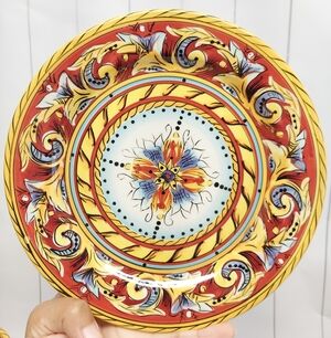 Set Of 2 Renaissance By Tabletops Unlimited Salad Plates- NEW